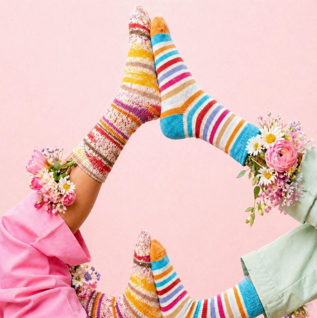 Calzini handmade primavera estate: il dettaglio creativo che cambia il look