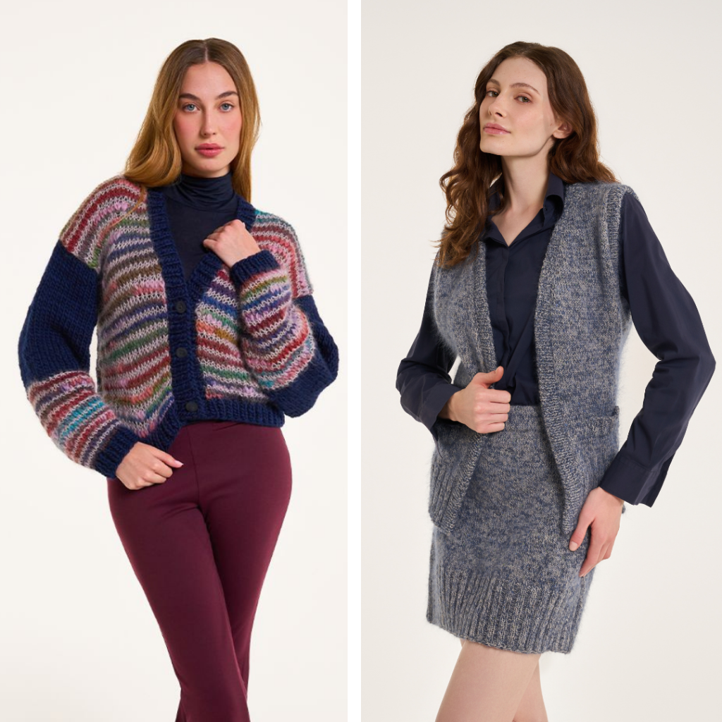 Filato Kid Silk Nuance di Laines du Nord della line H Couture